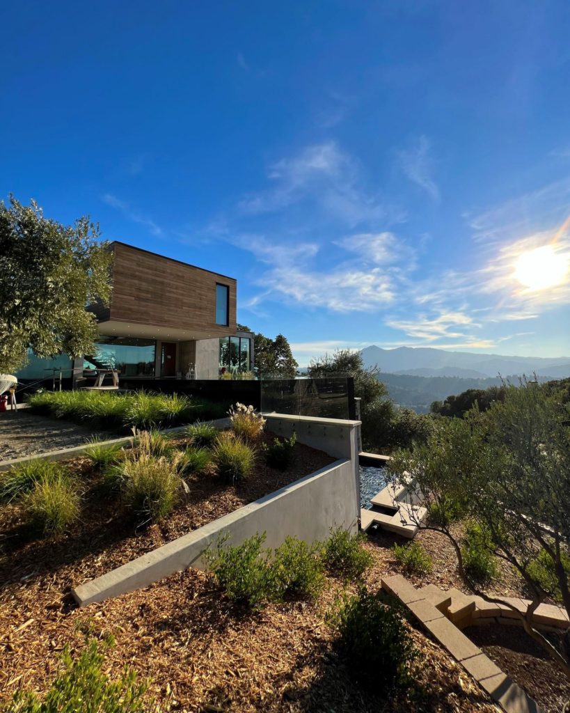 Exterior of San Rafael project that uses Aermec fan coils and Messana Ray Magic® NK radiant ceiling panels for heating and cooling.