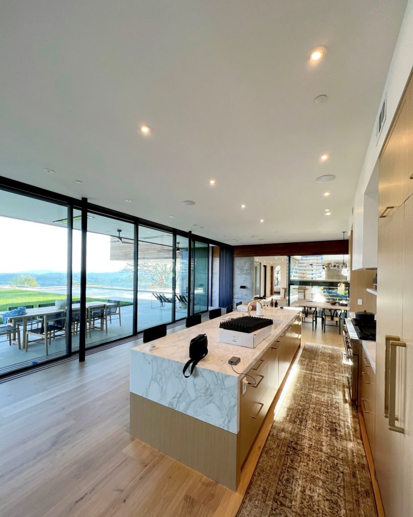 Kitchen in San Rafael home.