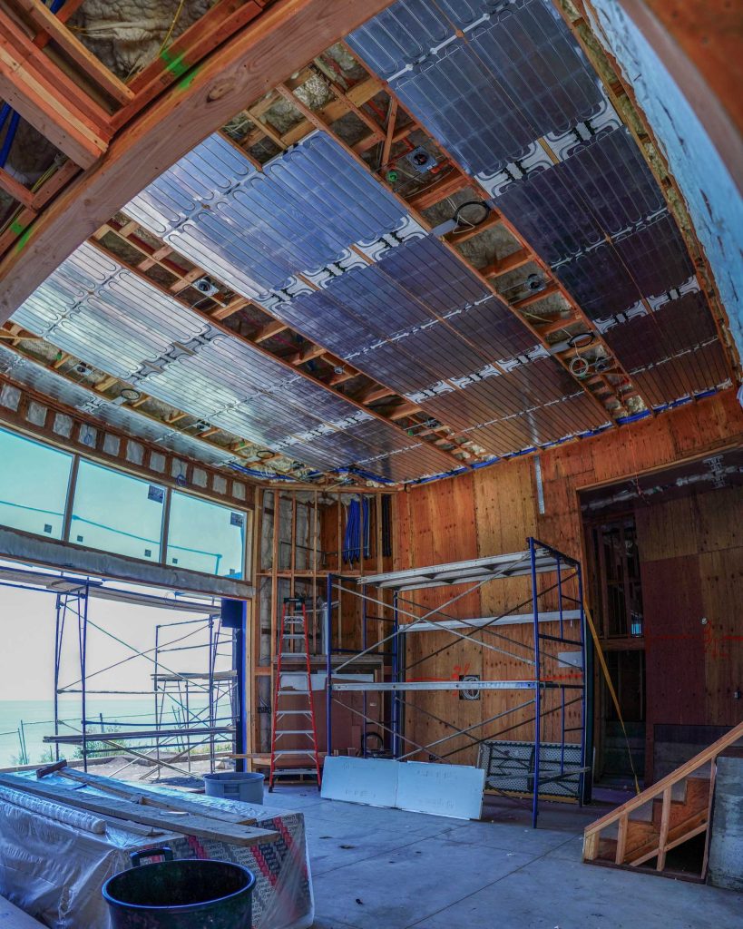 Radiant Ceiling Heating System