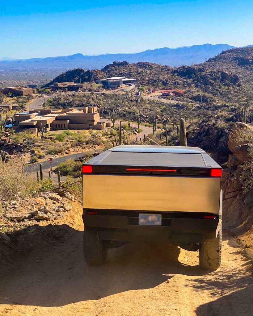View from a new project in the Tortolita Mountains of northwest Tucson!
