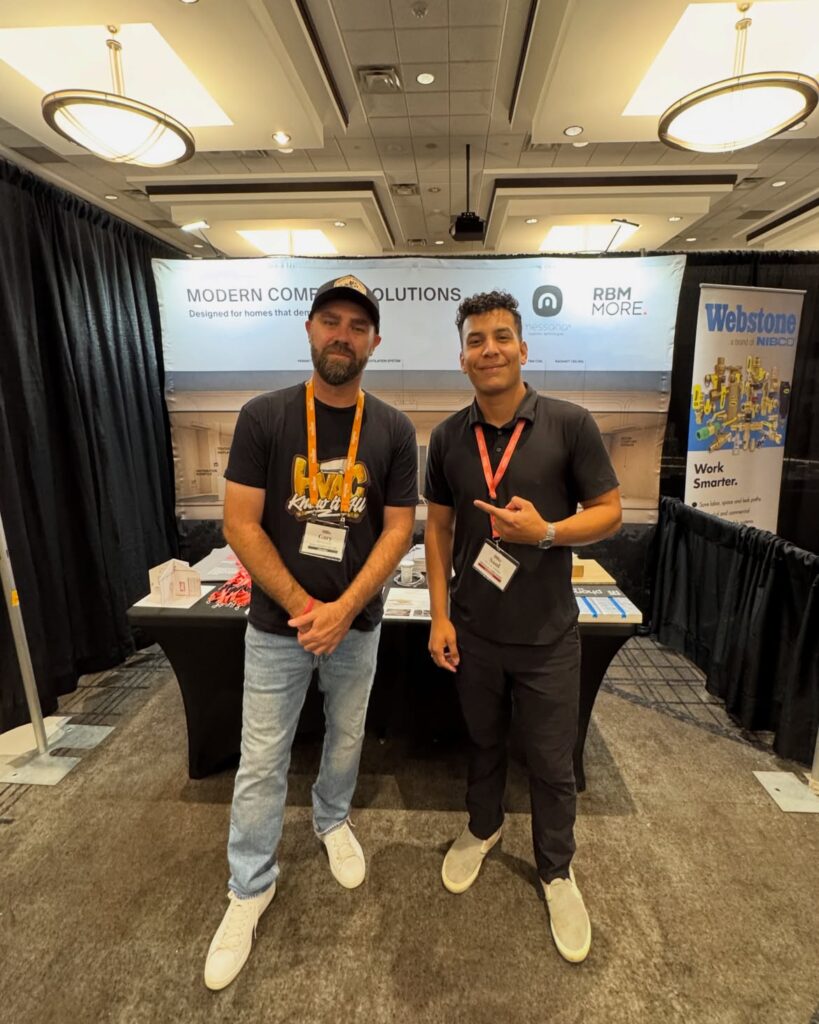 Saul and HVAC Know It All at the 2026 Modern Hydronics Summit